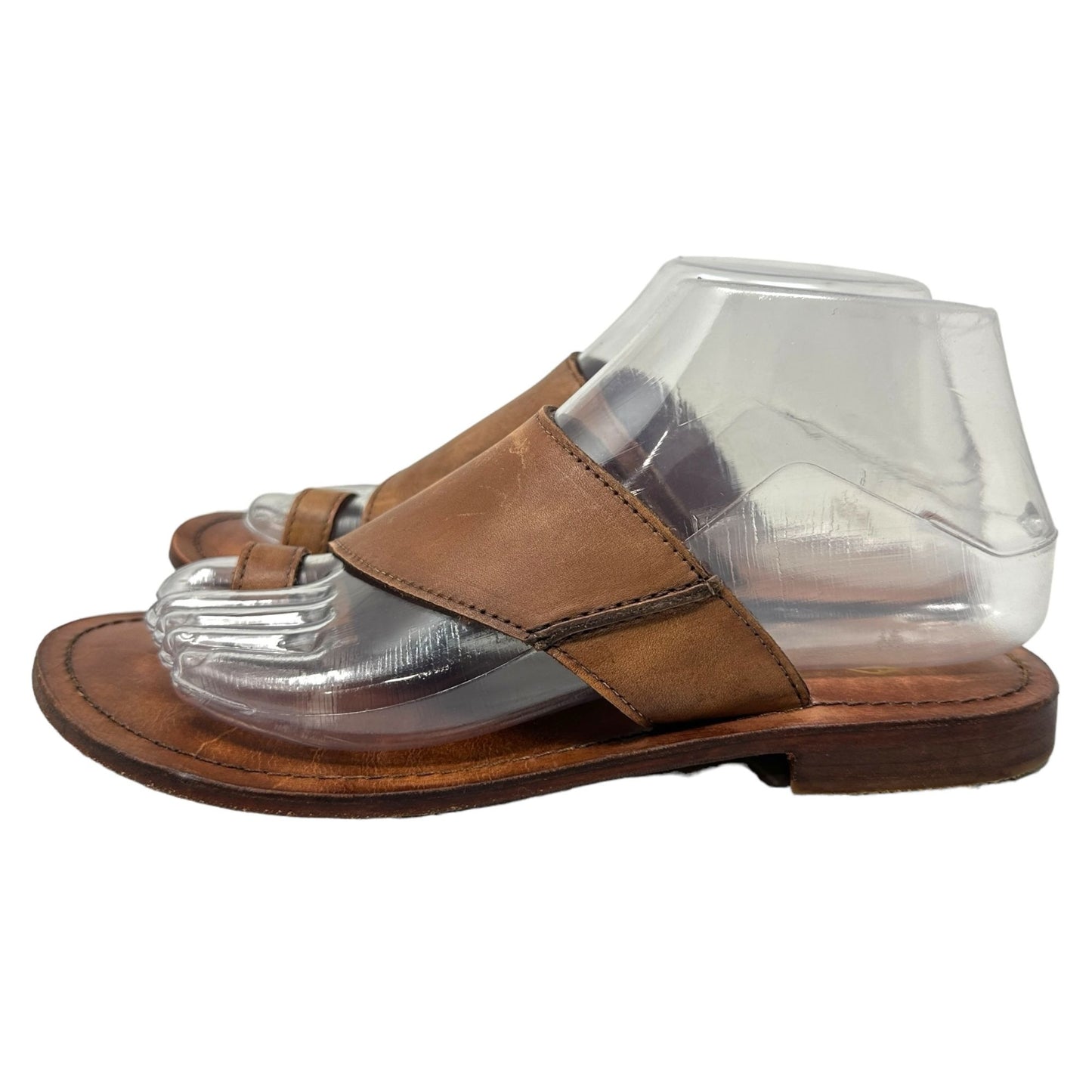 Free People Womens 36  Sant Antoni Brown Slide Sandals Medium (B,M) BHFO 3679