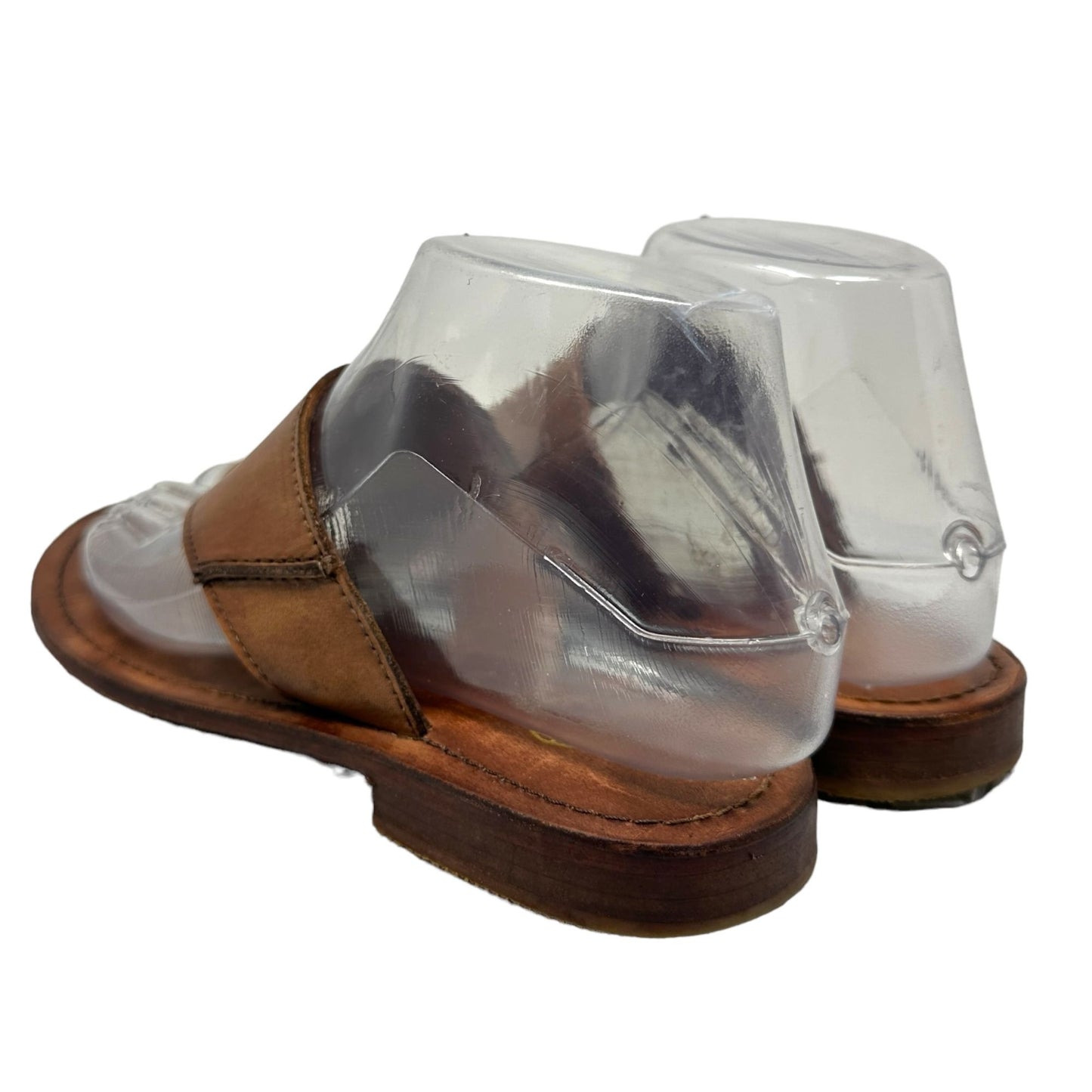 Free People Womens 36  Sant Antoni Brown Slide Sandals Medium (B,M) BHFO 3679