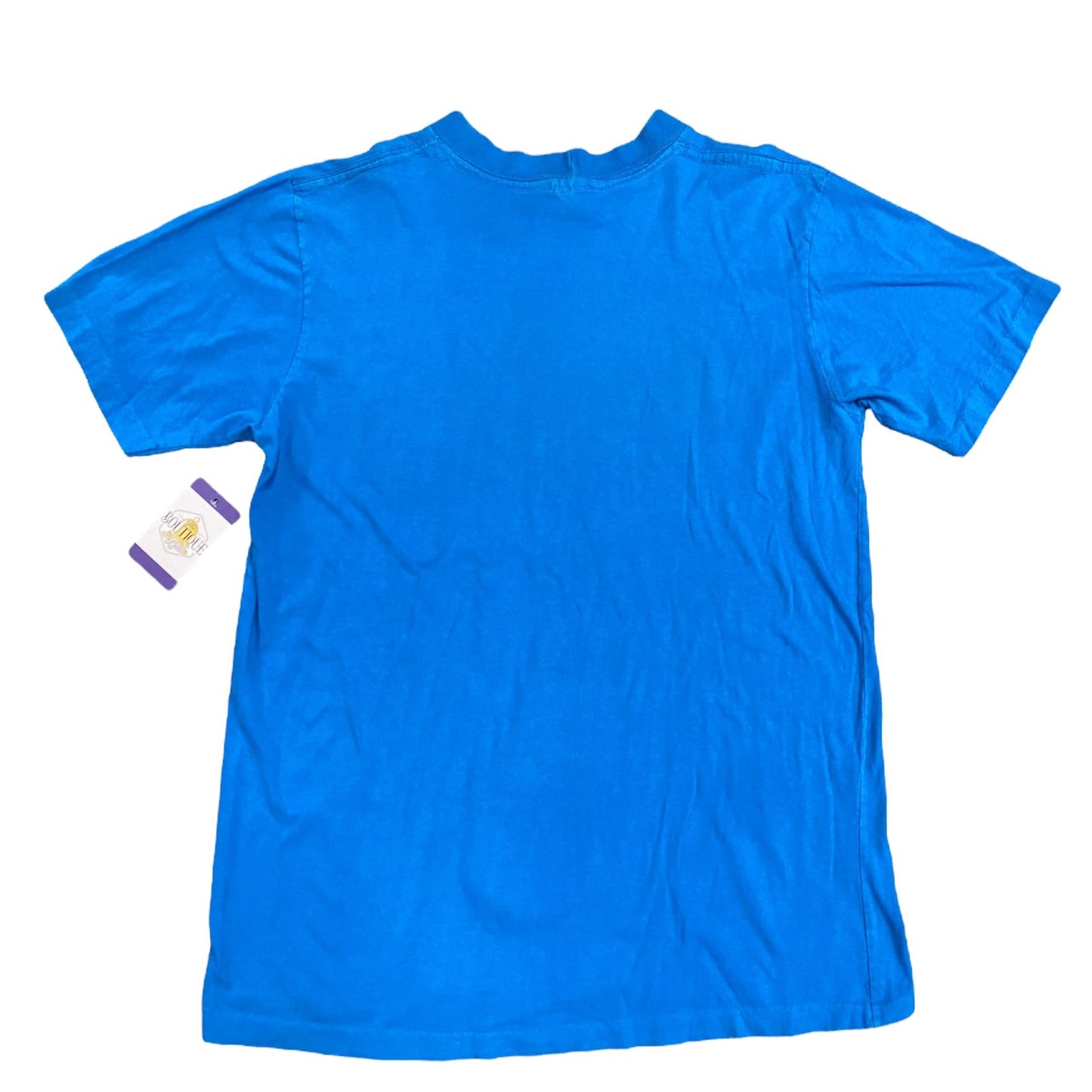 Vintage Carnival Cruise Mens XXL Blue TShirt Single Stitch Imagination Ship Flag