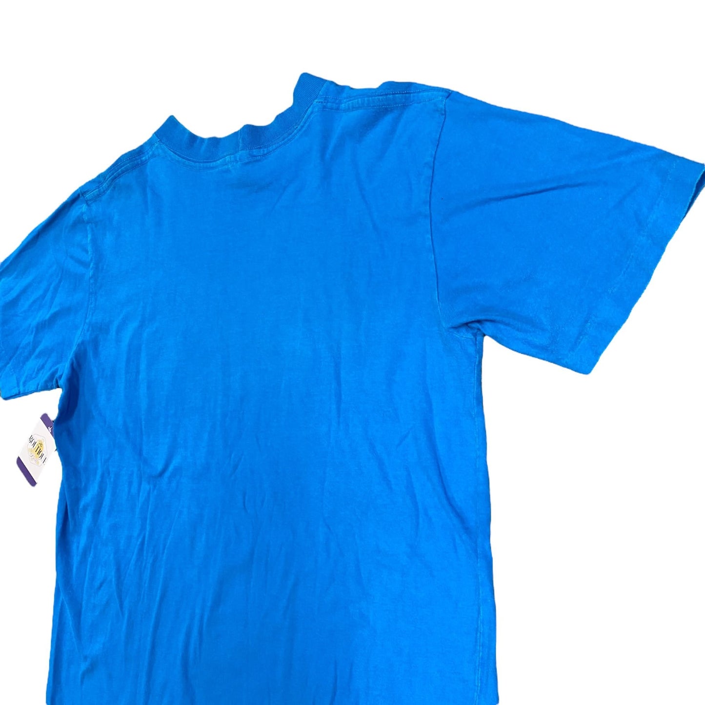 Vintage Carnival Cruise Mens XXL Blue TShirt Single Stitch Imagination Ship Flag