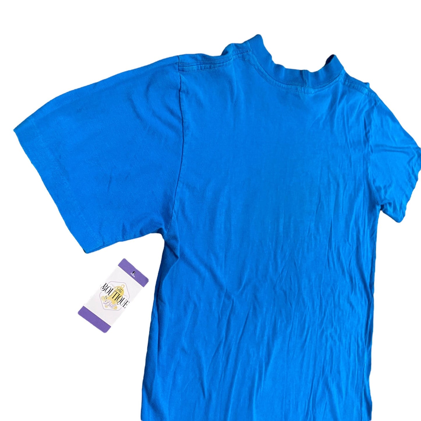 Vintage Carnival Cruise Mens XXL Blue TShirt Single Stitch Imagination Ship Flag