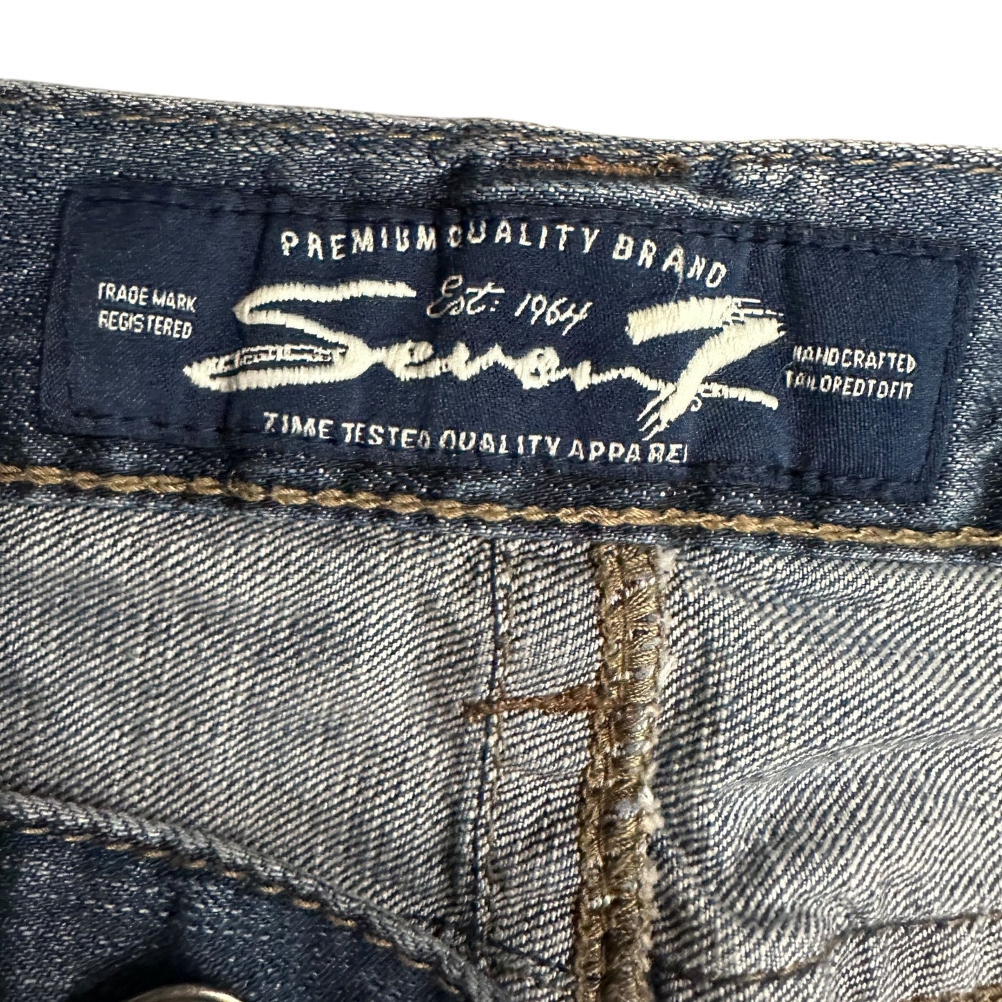 Seven7 Mens Relaxed Fit Straight Leg Jeans 40X32 100% Cotton Normcore Workwear